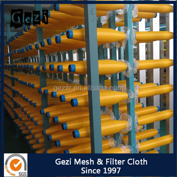 工場価格の良質geziiso7t( 18mesh)- 165t( 420mesh) シルクスクリーン印刷のメッシュファブリックをスクリーン印刷仕入れ・メーカー・工場