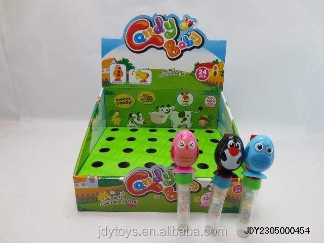 Hot Sale Plastic W/D Sun, Moon , Stars Candy Toy,Promotional candy bar children sugar Candy Toy,Cantoon Candy Toy