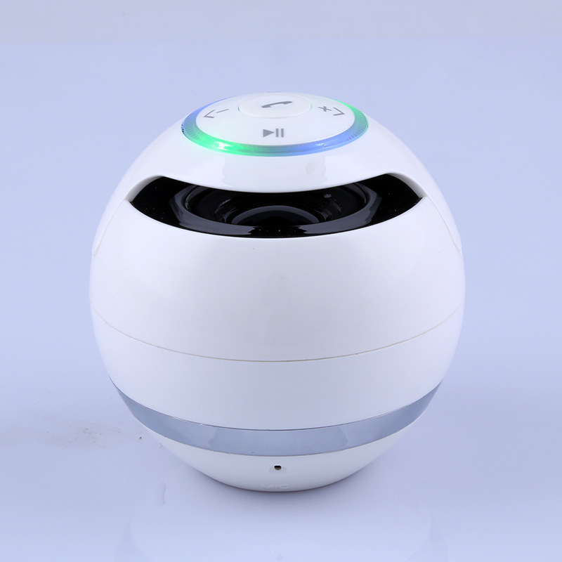 ボール形状カラフル付きポータブルbluetoothのスピーカーtfカード、 ミニブルートゥーススピーカー仕入れ・メーカー・工場