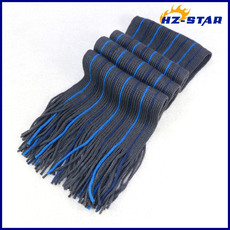 ブルーファッション2015hzm-12016卸し売りチャーミングな縦縞スカーフ仕入れ・メーカー・工場