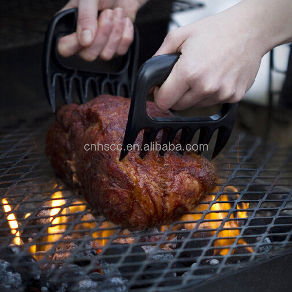 食品等級のpcバーベキューフォーク肉の爪ハンドラbbq-f-001熊の足の爪問屋・仕入れ・卸・卸売り
