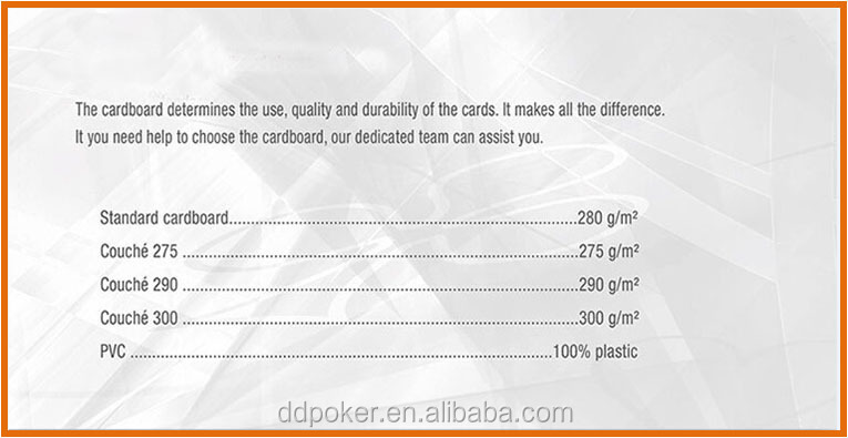 ポーカー280gsm紙高品質63x88mmrfidカードゲームをプレイ仕入れ・メーカー・工場
