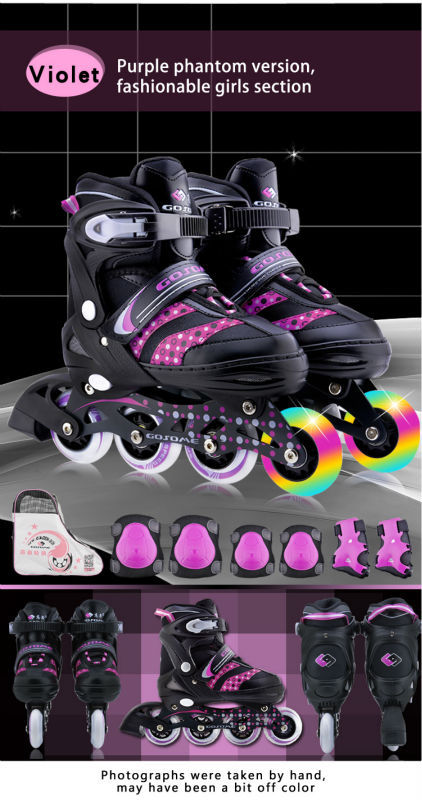最新のスラロームgx-14062015黒大人スケート・象牙インラインスケート仕入れ・メーカー・工場