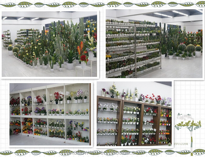 装飾的な人工植物プラスチック高自然を植物ポットメラミン仕入れ・メーカー・工場