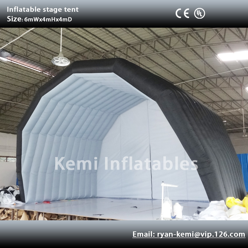 小インフレータブルtentインフレータブル広告のテントステージカバー屋外イベントインフレータブルテント仕入れ・メーカー・工場
