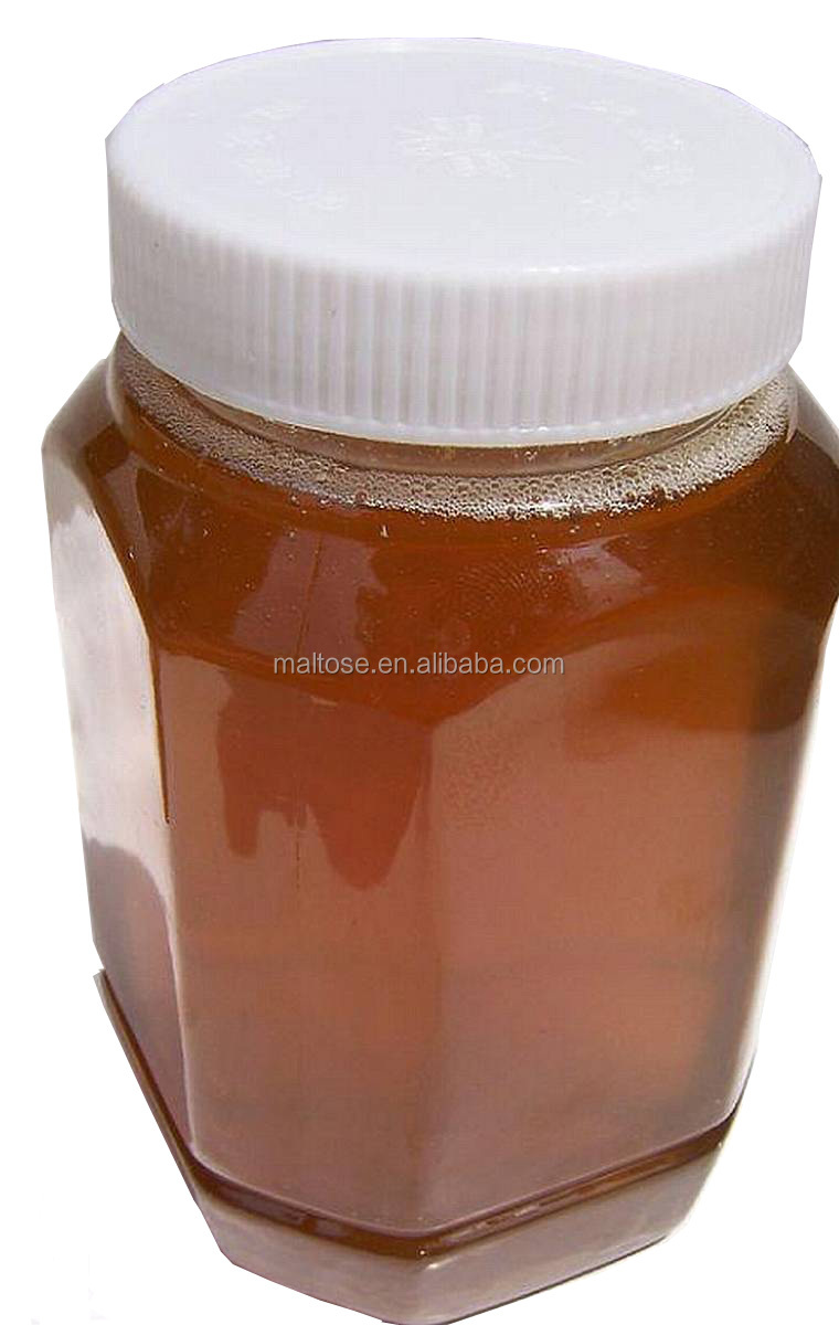 raw bulk honey in bottles