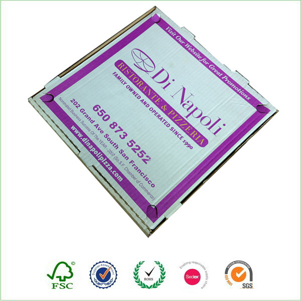 Various size custom customized cheap pizza box