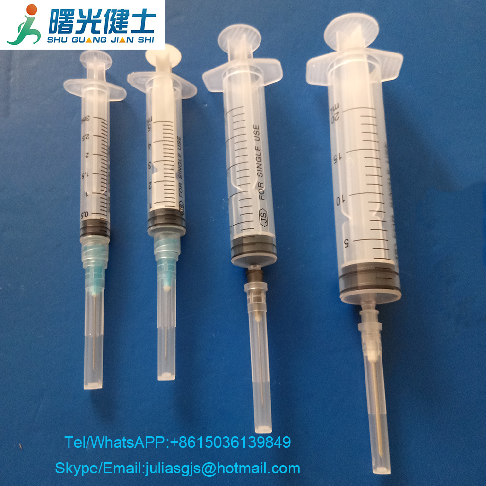Different Types Of Disposable Syringes With Needle And Caps Buy