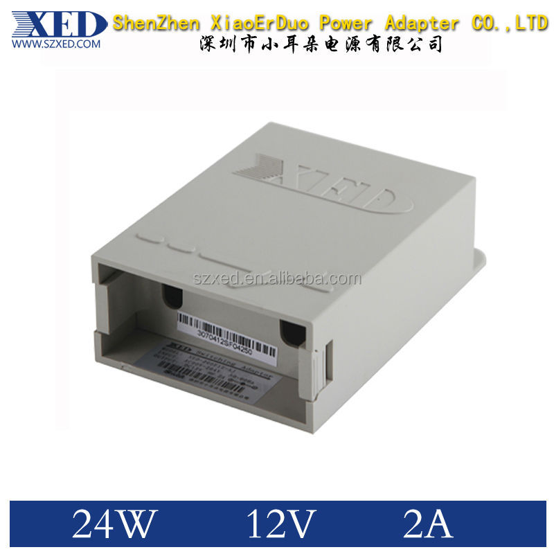 Xed- 20sf12- sjdc12v2a屋外の防水電源レイン- 証拠cctvの電源供給仕入れ・メーカー・工場