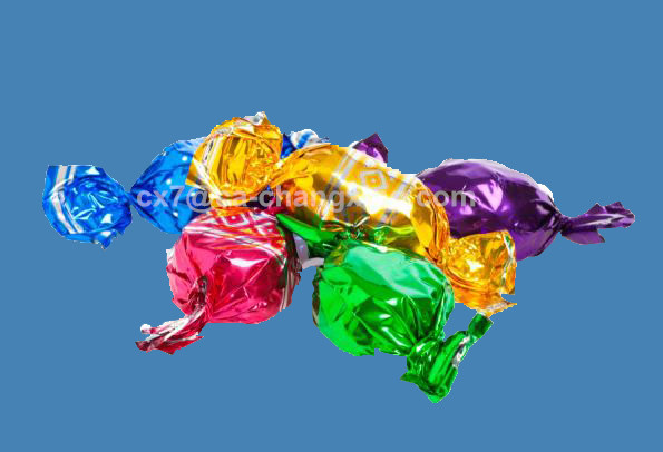 Wrap plastic film jumbo roll for chocolate bar packaging