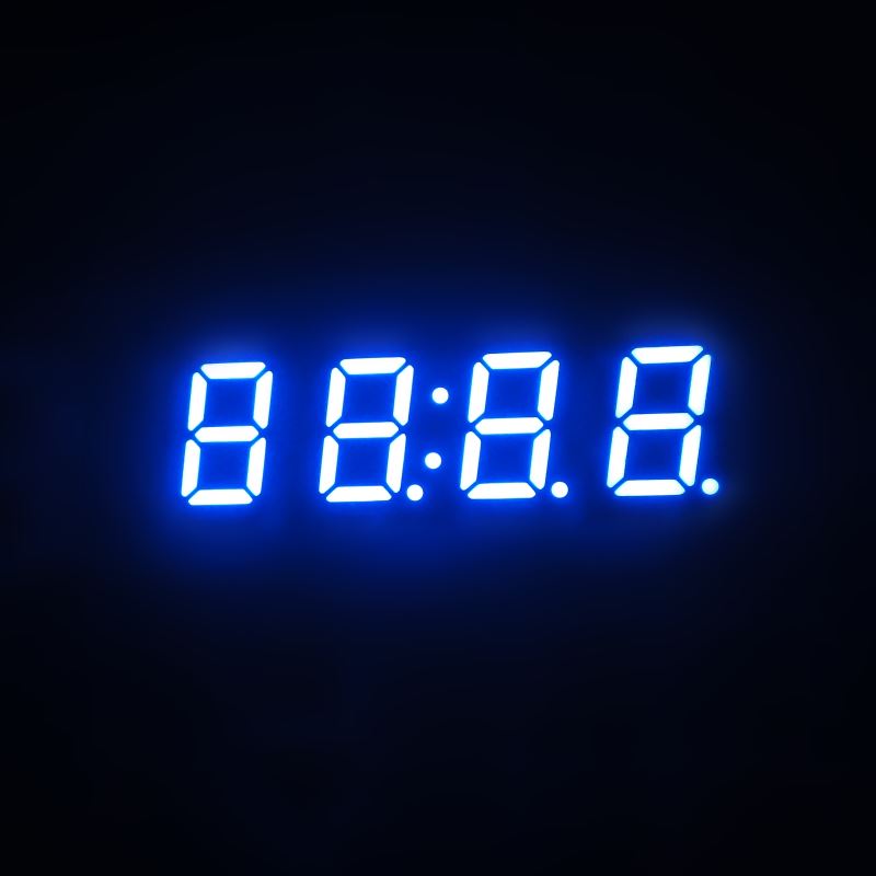 0.4 inch led clock sign 7 segments 4 digits 4041-a/bsr ultra red