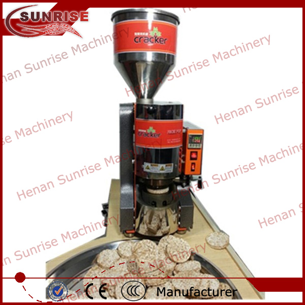 Newest design puffed rice cake machine,popped rice cake machine