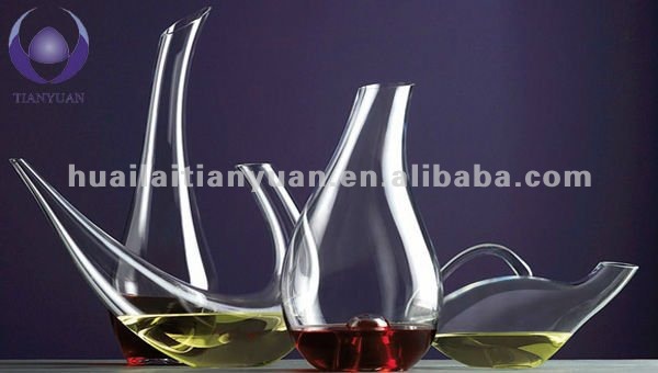 lead free colored handblown pyrex champagne glass COE 3.3