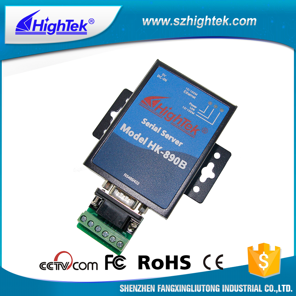 Hightek Hk890b Rts/cts,Xon/xoff Rs485 Serial Device Server