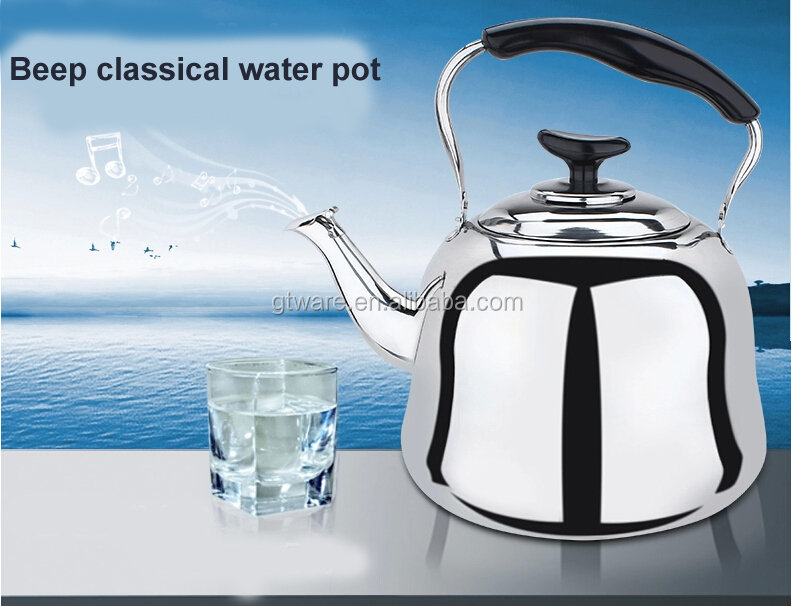 ステンレス鋼古典派水pot/茶ポット/水やかん問屋・仕入れ・卸・卸売り