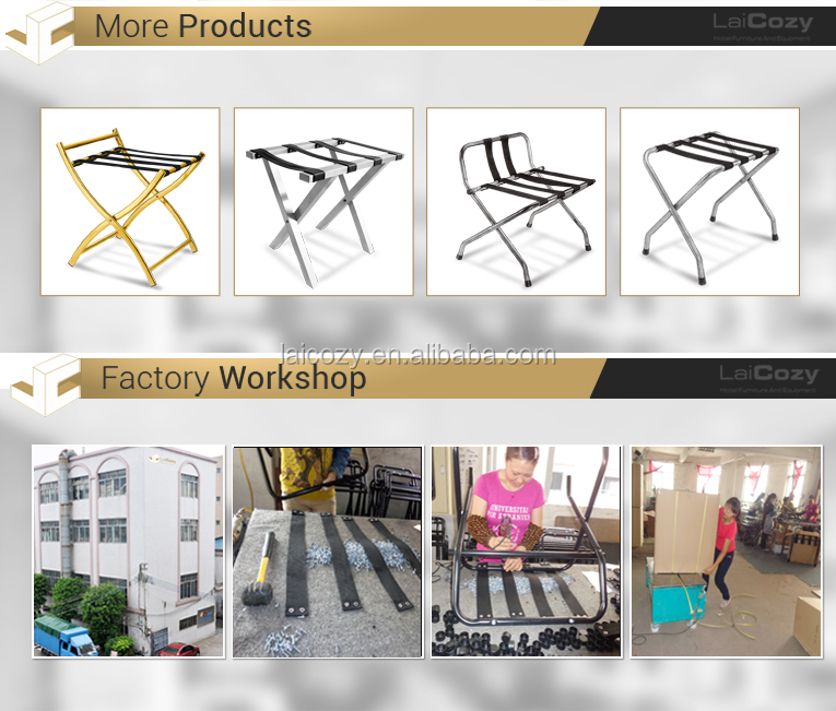 Stainless Steel Hotel Room Luggage Rack With Back Buy Hotel Room