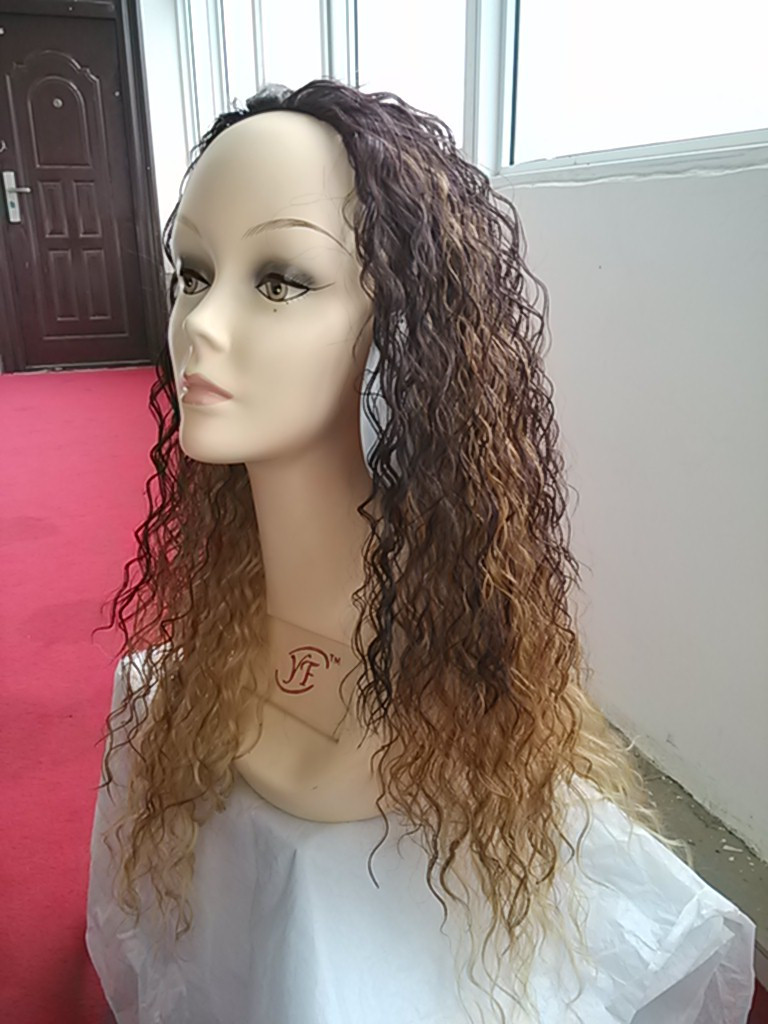 Long Lasting Soft Fiber Wig Nylon Hair Wig Black People Wig Buy Soft