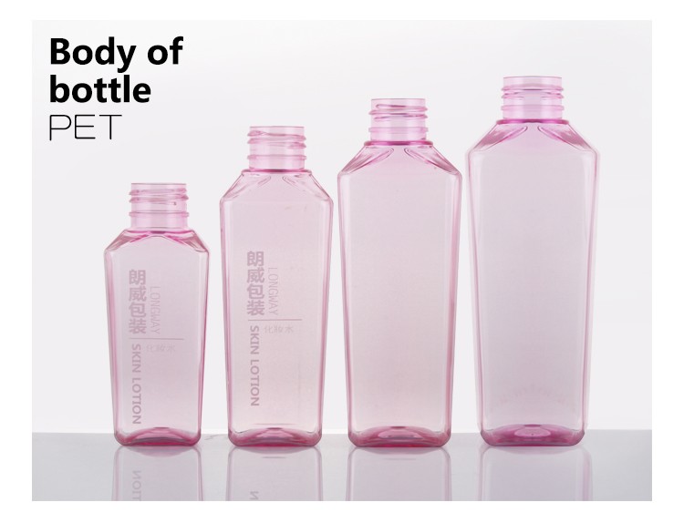 黒いプラスチックペット化粧品ボトルでオイルポンプ50ミリリットル100ミリリットル120ミリリットル150ミリリットル200ミリリットル500ミリリットル仕入れ・メーカー・工場