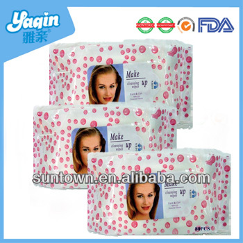 Make up remover wipes with Vitamin E