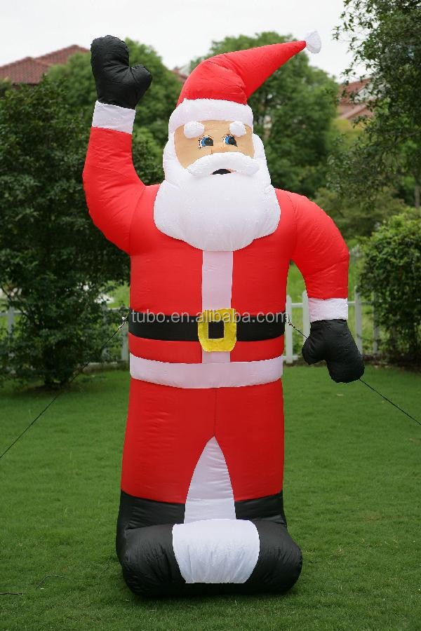 Big Inflatable Santa Clause On Thr Roof Buy Inflatable Santa