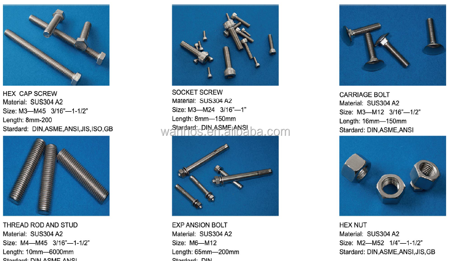 Hanger Bolts