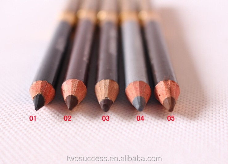 eyebrow pencil with brush eyebrow pencil can print private logo