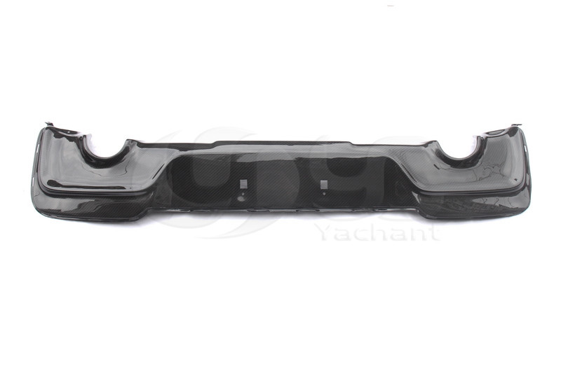 2011-2014 BMW F20 F21 1 Series M Sport M Tech Rear Bumper 3D Design Style Rear Diffuser CF (2).JPG