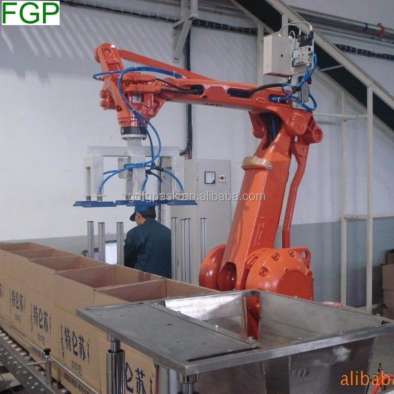高速自動カートンボックスを積層したマシン/カートンボックスpalletizer仕入れ・メーカー・工場