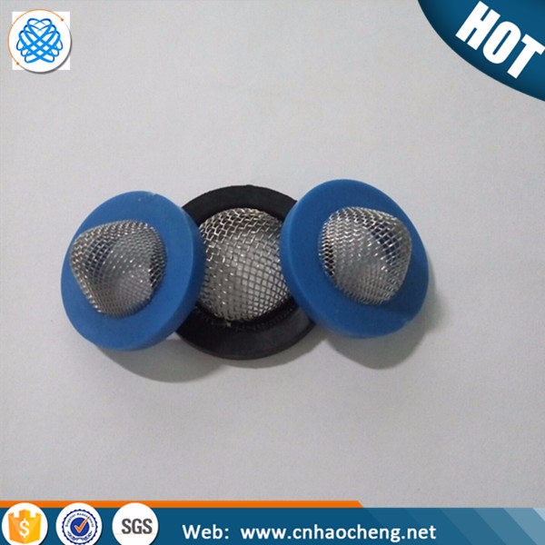 Shower Head Hose Filter Washer Stainless Steel Rubber Washer Filter