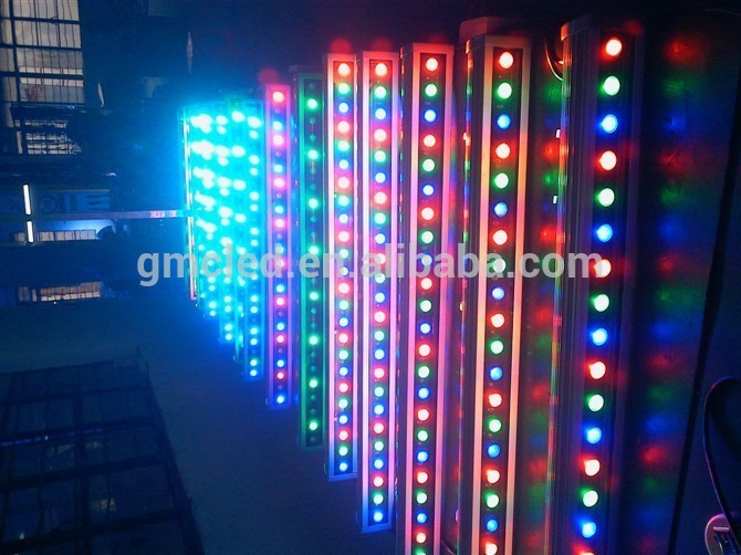 ホット販売保証3年アルミ2700 k-6500 k屋外ip65 dmx512 15ワットledウォールウォッシャー仕入れ・メーカー・工場