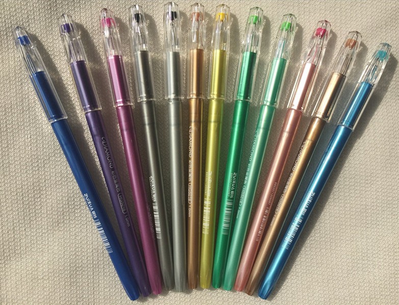 Sparkle /glitter/milky/neon/pastel Color Available Gel Pen Set Buy High Qality Gel Pen Set