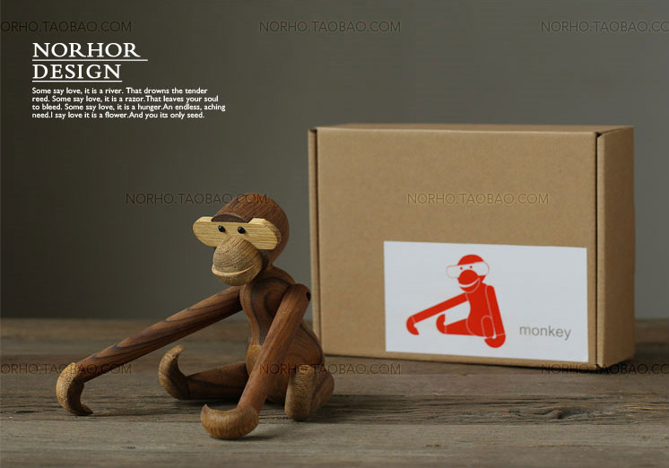 非常に面白い高いqulity手芸木猿ケイbojesenシリーズ古典的な木彫りの装飾の動物シミュレーション誕生日の贈り物問屋・仕入れ・卸・卸売り
