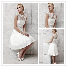 non white casual wedding dress