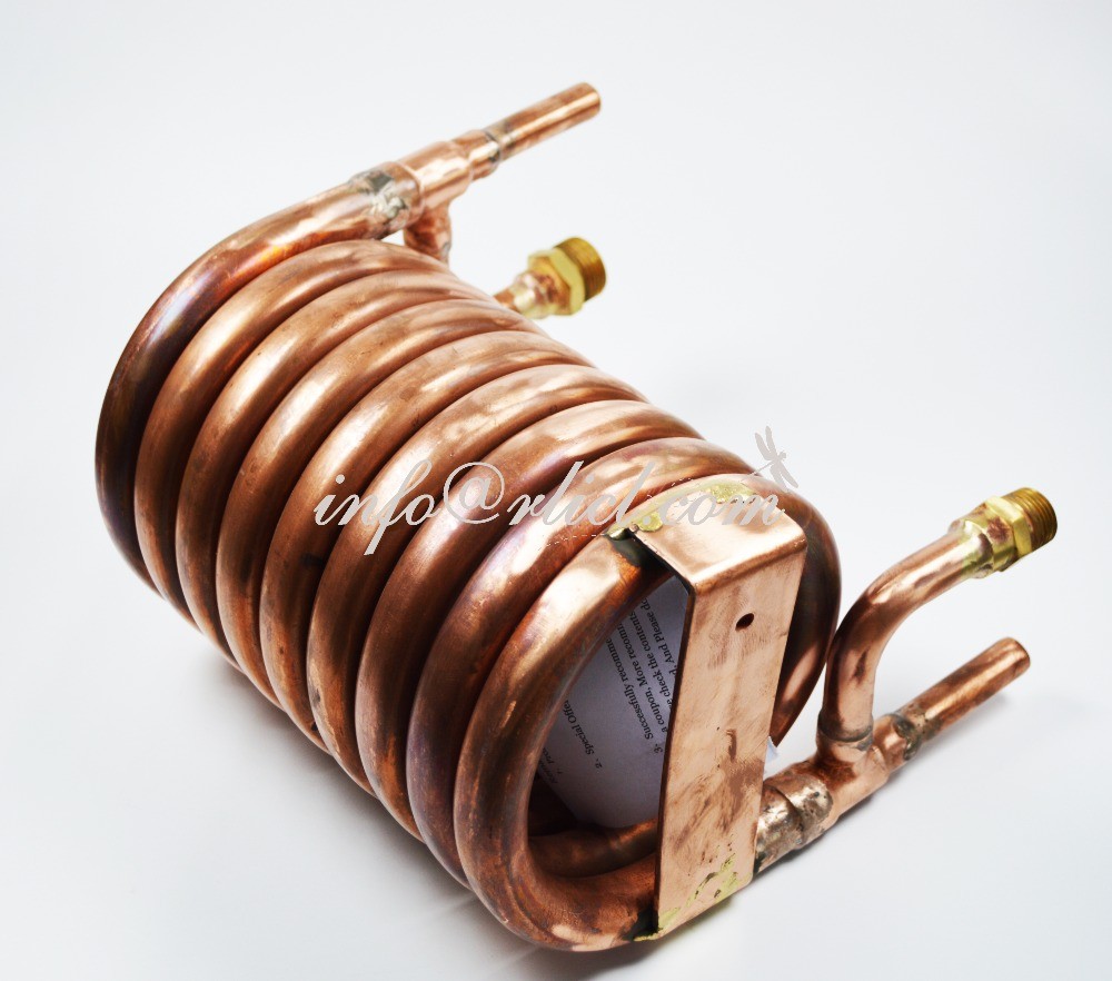 R&l New Convoluted Counterflow Beer Wort Chiller Copper Garden Hose