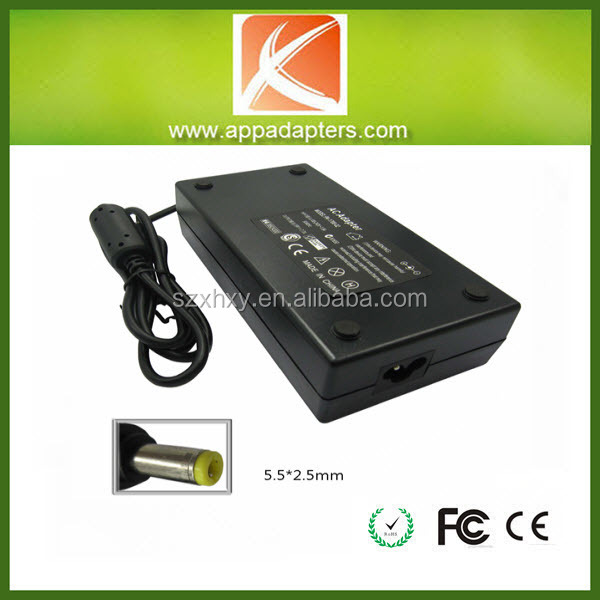 Acdc電源19v150w7.7a5.52.5※ミリメートル黄色のコネクタのノートブック充電器仕入れ・メーカー・工場