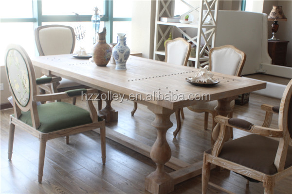 Francés apenada muebles rústicos de madera reciclada restaurante ... Muebles de comedor rustico antiguo