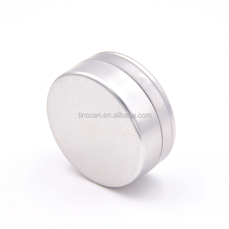 round plain metalcase    packaging boxes with clear PVC window lid.JPG