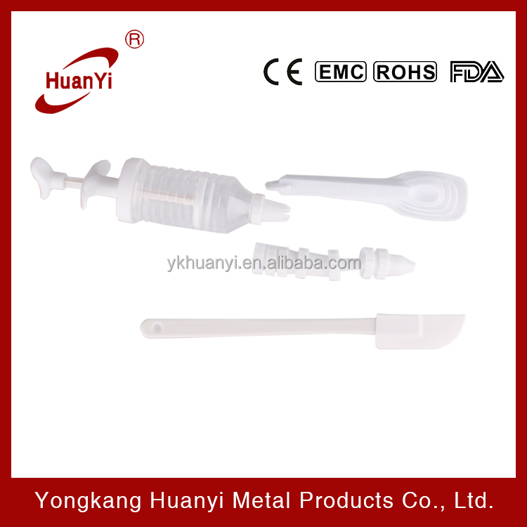 cake decorating tools set with different shapes nozzle