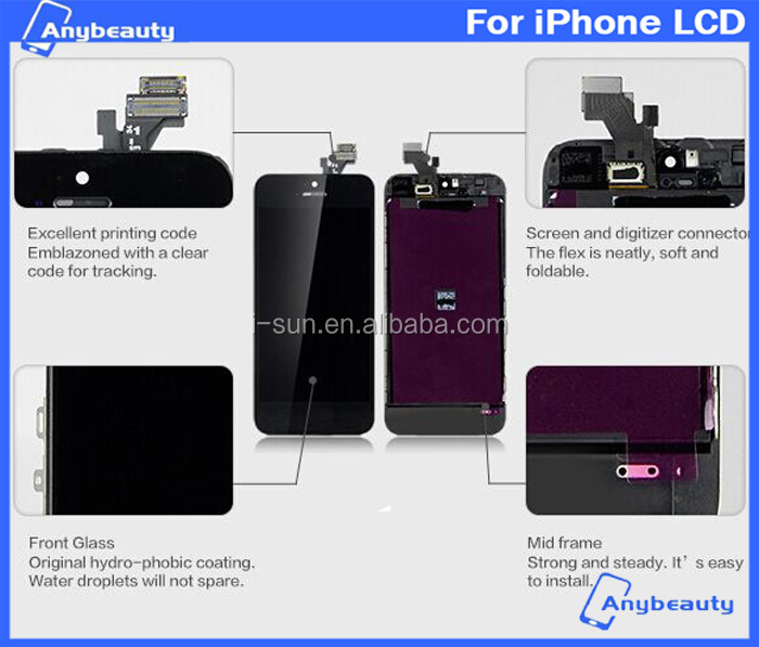 卸売! aaaの質iphone用5c付き交換用のスクリーンデジタイザ、 iphone用5c液晶画面仕入れ・メーカー・工場