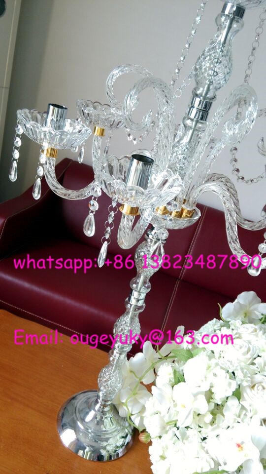 Centros de mesa candelabros altos wedding, candelabros de cristal ... Wedding Candelabros diseño