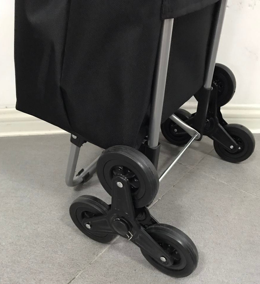 Foldable Hand Luggage Cart 3 Wheels Foldable Shopping Trolley Buy 3