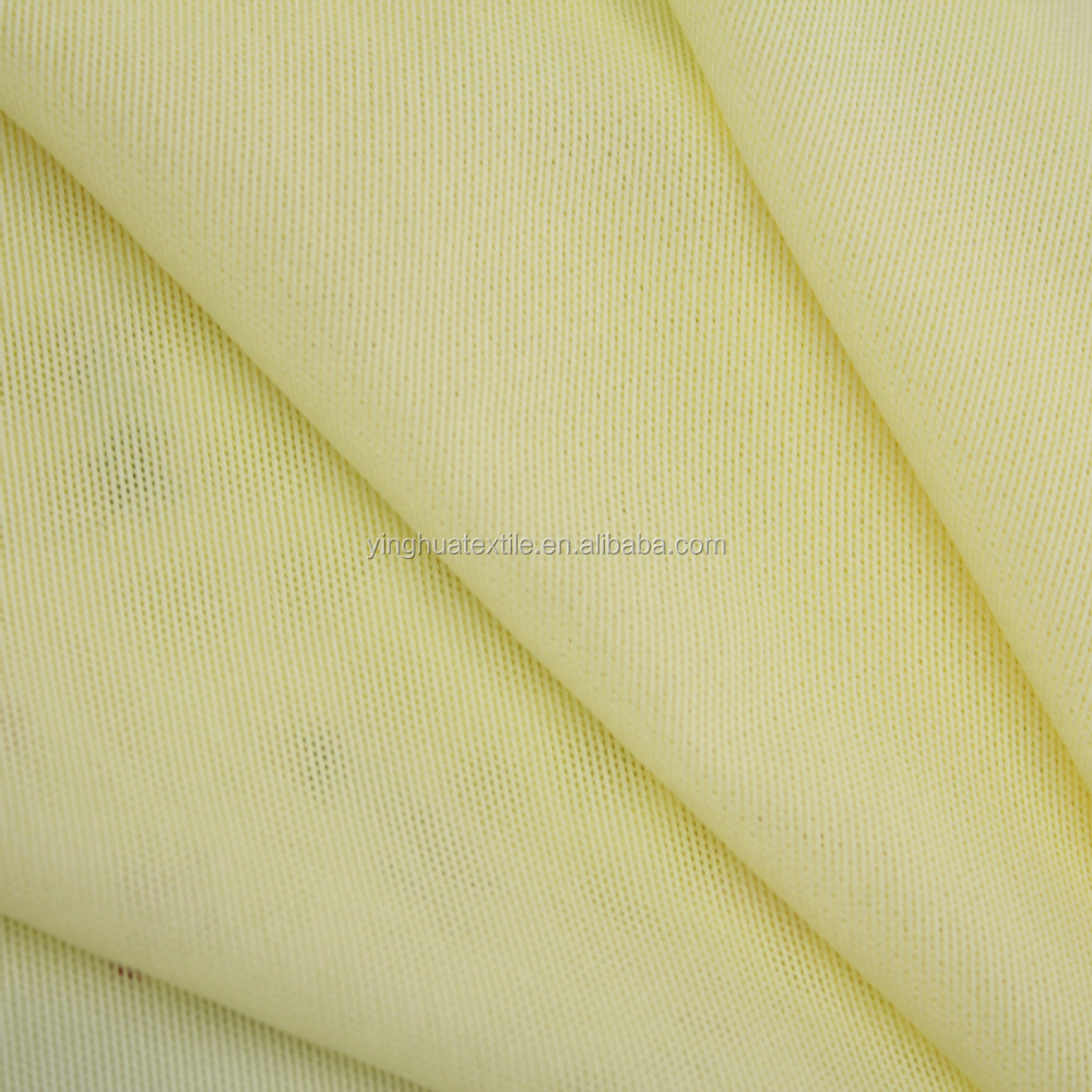 40*50d polyester semigloss mesh fabric for bra