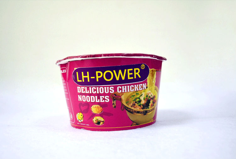 2014 Newest Chicken Flavor Bowl Instant Noodles 110g