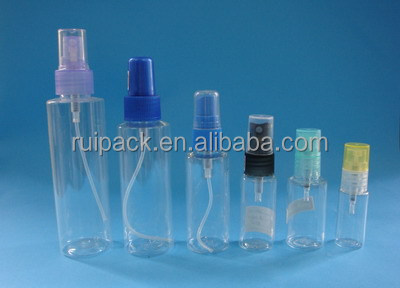 小さなプラスチック製のスプレー付きボトル、 ペットファインミストスプレーボトル香水のための仕入れ・メーカー・工場