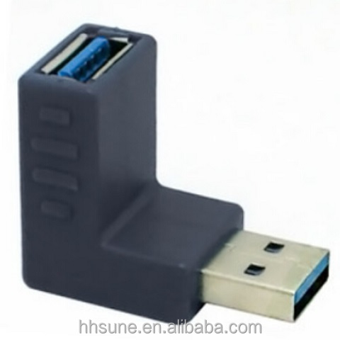 90度オス→メスusb3.0ダウン角度アダプタ仕入れ・メーカー・工場