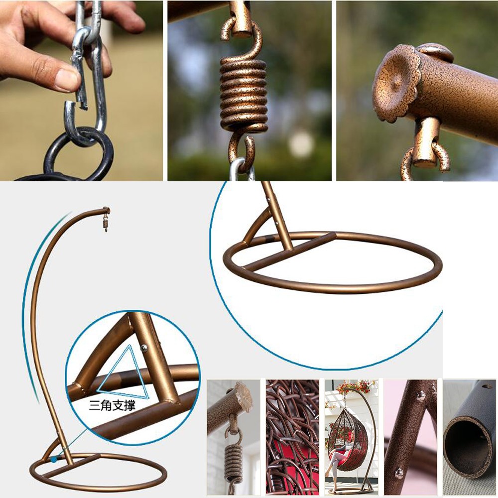 Goedkope groothandel aangepaste unieke ontwerp patio cocon stoel ...