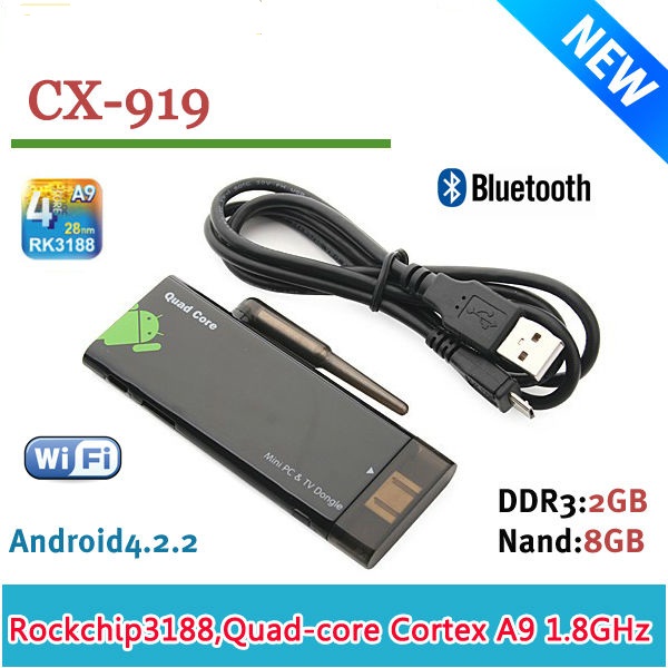 クアッドコアcx9194.2. 2フルhdメディアプレーヤーアンドロイドテレビスティック問屋・仕入れ・卸・卸売り