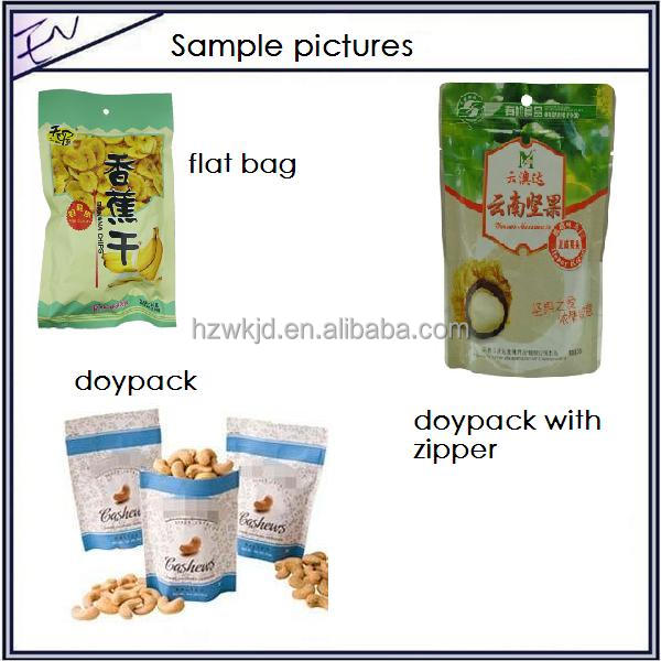 Automatic premade saffron zipper bag packaging machine