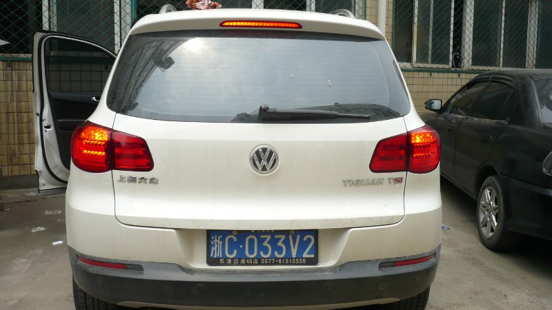 ティグアンdland2009- 2012年中国車のテールライトledバックリアランプアセンブリ、 led光源、 フォルクスワーゲン用問屋・仕入れ・卸・卸売り