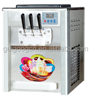 table top soft serve ice cream machine/commercial soft serve ice cream machine
